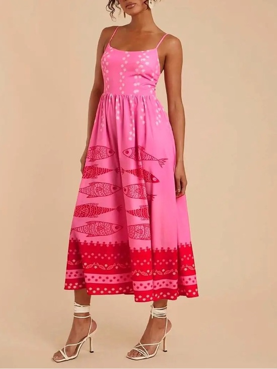 Halfheart Dresses & Skirts - Half Heart Sardine Maxi Dress Size Large NWOT